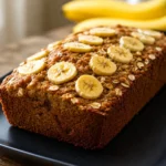 Recette saine de pain à la banane et avoine fait maison