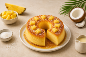 Flan Ananas Coco Crémeux : Recette Exotique Facile et Fondante