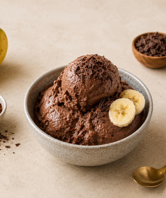 Glace Banane Cacao Maison : Recette Healthy à 2 Ingrédients